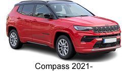 Navigatie android auto Jeep Compass 2021-