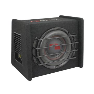 Subwoofer RESIGILAT auto activ Nakamichi, difuzor 10", 150 W RMS, 1000 W max