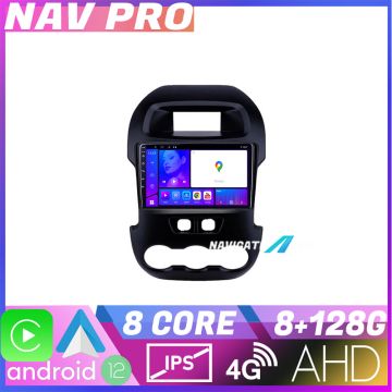 Navigatie Ford Ranger 2011 2015 EDOTEC-LITE Android Ecran 720P Octa Core 8 128 Carplay