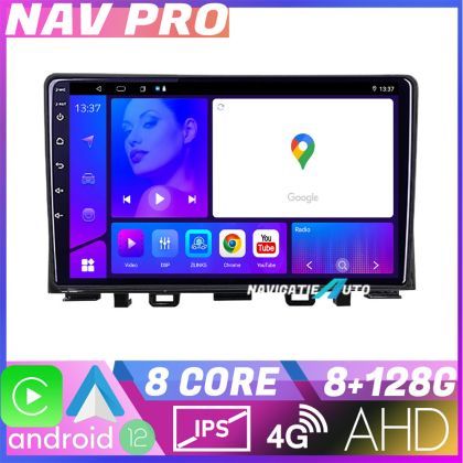 Navigatie Kia Rio 2019 EDOTEC-LITE Android Ecran 720P Octa Core 8 128 Carplay