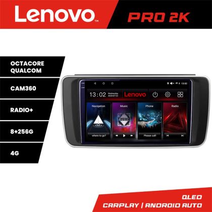 Navigatie Nissan Leaf 2018-2024 Lenovo Qled 2K Octa Core 8+256 360 DSP carplay android auto radio gps internet kit-leaf+PRO-2K-9-8+256