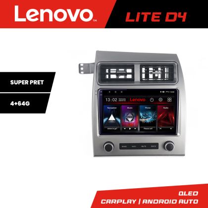 Navigatie Audi Q7 2005-2015 Lenovo QLED 1K 4+64 WIFI 5Ghz carplay android auto Android kit-audi-q7+EDT-LITE-D4-9-4+64