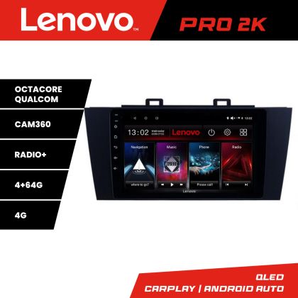 Navigatie Subaru Outback 2014-2019 sau Subaru XV 2017-2018 Lenovo Kit-OUTBACK5 8 core QLED 2K 4+64 360 Android Waze USB Navigatie Internet Youtube Radio