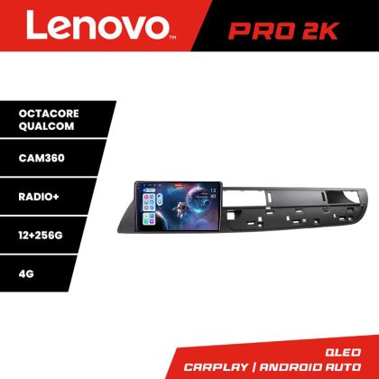 Navigatie Citroen C5 2008-2017 Lenovo Kit-C5 8 core QLED 2K 12+256 360 Android Waze USB Navigatie Internet Youtube Radio