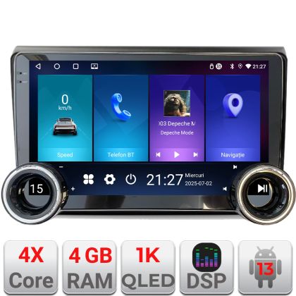 Navigatie Fiat BRAVO 2007-2014 Kit-BRAVO Edotec  4+64 10.5 inch Incell 1K android Wifi 5Ghz gps internet