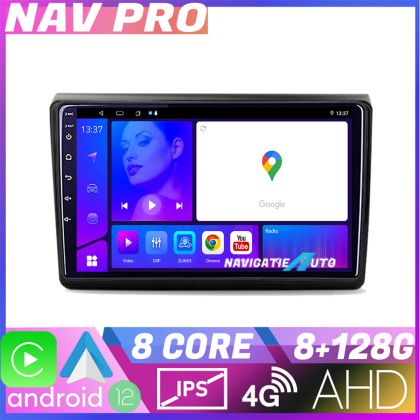 Navigatie Fiat BRAVO 2007 2014 KIT BRAVO EDOTEC-LITE Android Ecran 720P Octa Core 8 128 Carplay