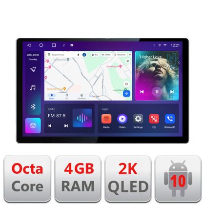 Navigatie dedicata Opel Mokka 2012-2016 N-MOKKA1 Edonav ecran 13" 2K 4+32 Android Waze USB Navigatie 4G 360 Toslink Youtube Radio V1