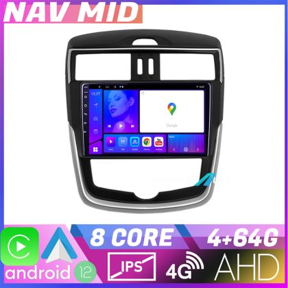 Navigatie Nissan Pulsar 2014 2018 EDOTEC-LITE Android Ecran 720P Octa Core 4 64 Carplay