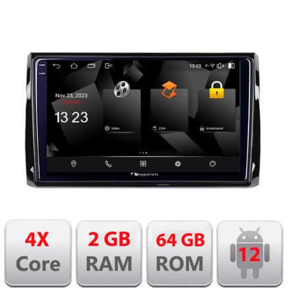 Navigatie Skoda Kodiaq 5230-KODIAQ Android Ecran 720P Quad Core 2+64 carplay android auto