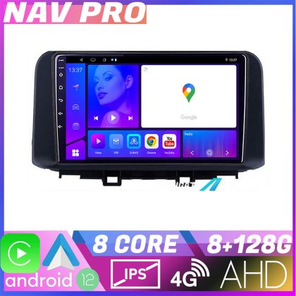 Navigatie Hyundai Kona KIT 1058 EDOTEC-LITE Android Ecran 720P Octa Core 8 128 Carplay