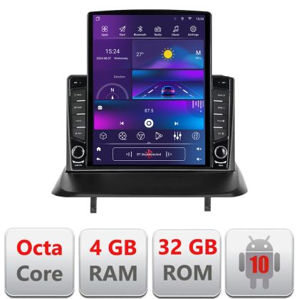 Navigatie Peugeot 3008 5008 dedicata Ouad core 4+32 ecran vertical 9.7" DSP 360 FHD AHD Android radio gps internet  kit-3008+EDT-E709