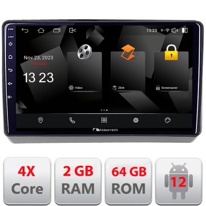 Navigatie Dodge Challenger 2015-2021 Android Ecran 720P Quad Core 2+64 carplay android auto