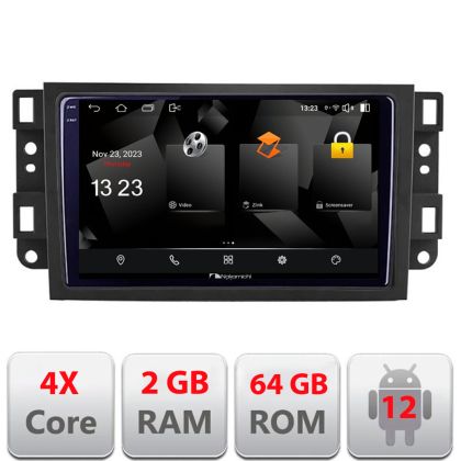 Navigatie Chevrolet Captiva 5230-020 Android Ecran 720P Quad Core 2+64 carplay android auto