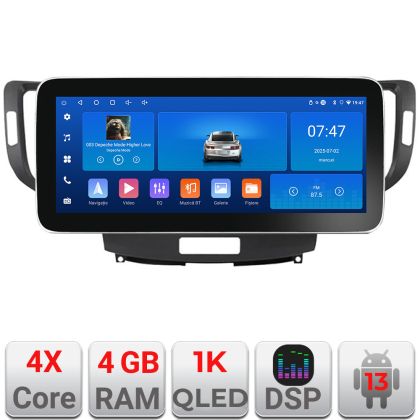 Navigatie Honda Accord 2008-2012 K-8951 Edotec 4+64 12.3 inch Incell 1K android Wifi 5Ghz gps internet a