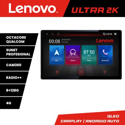 Navigatie Alfa Romeo 159 2005-2011 Qled 2K Octa Core 8+128 LTE 4G DSP Wifi 5Ghz HDMI android auto carplay radio gps internet Kit-+ULTRA-2K-13-8+128