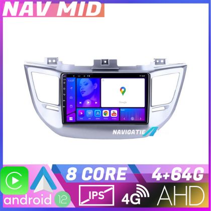 Navigatie Hyundai Tucson KIT 546 EDOTEC-LITE Android Ecran 720P Octa Core 4 64 Carplay