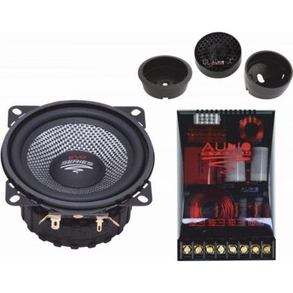 Set 2 Difuzoare componente, Audio System X 100 EVO 2, 90 watts, 100 mm, 4", 3 ohm, KICKBASS