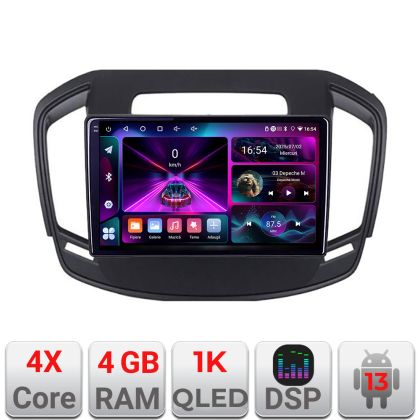 Navigatie Opel Insignia A-338  4+64 InCell Display 1K Android Waze USB Navigatie Internet Youtube Radio