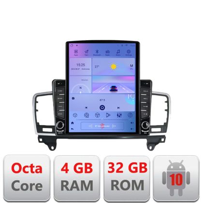 Navigatie Mercedes ML W166 NTG4.5 G-W166 ecran tip TESLA 9.7" cu Android Radio Bluetooth Internet GPS WIFI 4+32GB DSP