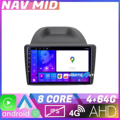 Navigatie Ford Fiesta 2012 2018 KIT 256 EDOTEC-LITE Android Ecran 720P Octa Core 4 64 Carplay