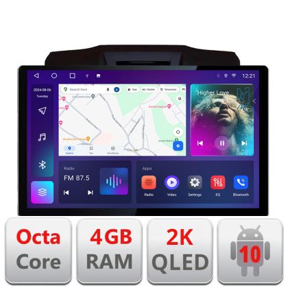 Navigatie dedicata Isuzu D-Max Quad Core N-2234 Edonav ecran 13" 2K 4+32 Android Waze USB Navigatie 4G 360 Toslink Youtube Radio V1