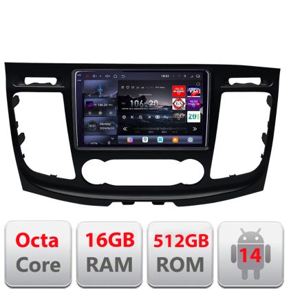 Navigatie Ford Transit 2019- varianta cu ecran de fabrica Android radio gps internet 8 core QLED 2K 12+256GB 360 Edotec