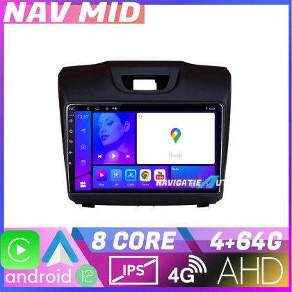 Navigatie Isuzu D Max Octa Core KIT 2234 EDOTEC-LITE Android Ecran 720P Octa Core 4 64 Carplay v1