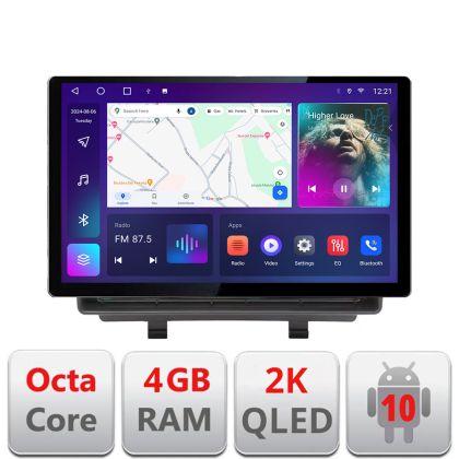 Navigatie Opel Zafira C 2011-2019 Qled 2K Octa Core 4+32 LTE 4G DSP Wifi 5Ghz android auto carplay radio gps internet KIT-zafira-c+EDT-E413-2K