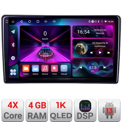 Navigatie Citroen C3 intre anii 2018- A-C3  4+64 InCell Display 1K Android Waze USB Navigatie Internet Youtube Radio