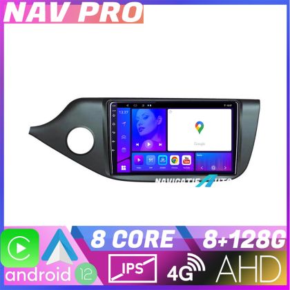 Navigatie Kia Ceed 2012 2018 KIT KI39 EDOTEC-LITE Android Ecran 720P Octa Core 8 128 Carplay
