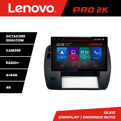 Navigatie Nissan Patrol 2000-2005 Lenovo Qled 13 inch 2K Octa Core 4+64 360 DSP ADAS carplay android auto radio internet kit-patrol-old+PRO-2K-13-4+64