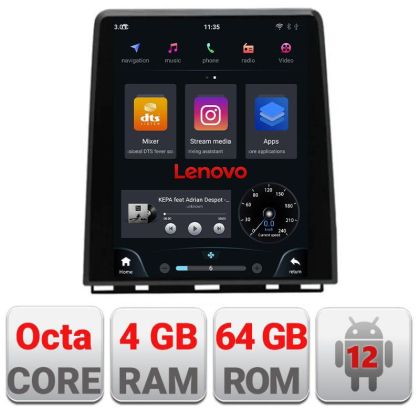 Navigație dedicată Tip Tesla Chevrolet Cruze 2006-2012 Radio gps internet Qualcomm 8X 8+128 360 4G carplay android auto  GB Kit-tesla-045+ULTRA-9.7-8+128