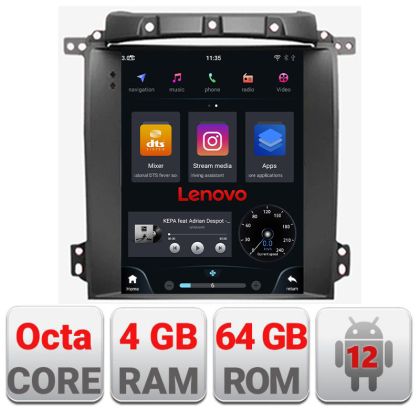 Navigatie Kia Sorento 2004-2008,Qled 9.7",,Qualcomm 8X 8+128 360 4G Hdd,4G,DSP,Carplay,Bluetooth