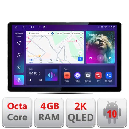 Navigatie dedicata Jeep Renegade 2015-2020 N-500 Edonav ecran 13" 2K 4+32 Android Waze USB Navigatie 4G 360 Toslink Youtube Ra