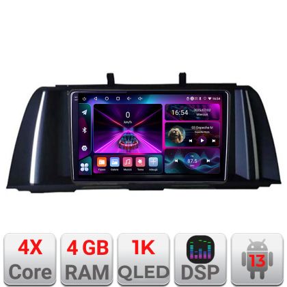 Navigatie Seria 5 F10 2010-2012 CIC  4+64 InCell Display 1K Android Waze USB Navigatie Internet Youtube Radio Kit-f10-cic+EDT-E209-RK
