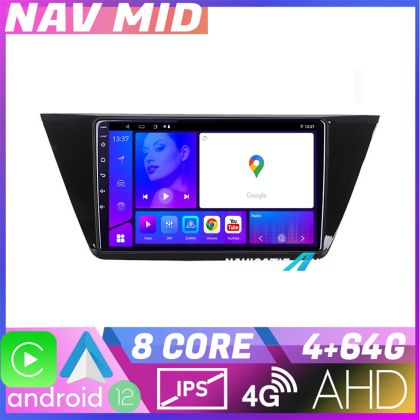 Navigatie VW Touran 2016 KIT 3144 EDOTEC-LITE Android Ecran 720P Octa Core 4 64 Carplay