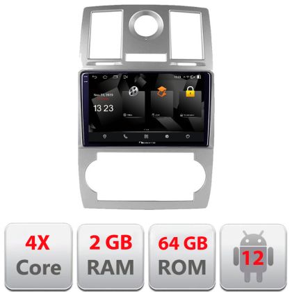 Navigatie Chrysler 300C 2004-2008 5230-CH06 Android Ecran 720P Quad Core 2+64 carplay android auto