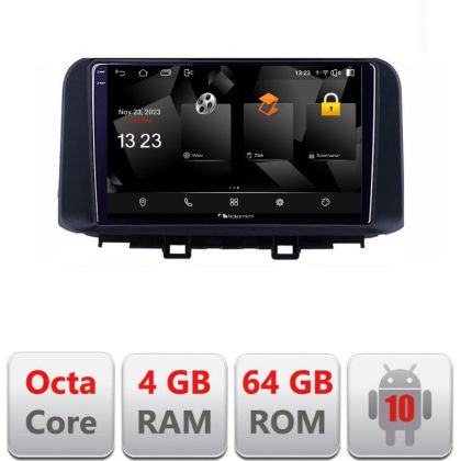 Navigatie Hyundai Kona 5510-1058 Android Octa Core 720p 4+64 DSP 360 camera carplay android auto