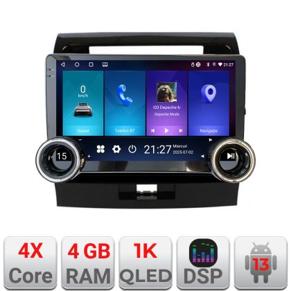 Navigatie TOYOTA Land Cruiser L200 Kit-381 Edotec  4+64 10.5 inch Incell 1K android Wifi 5Ghz gps internet  v1
