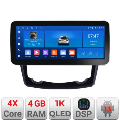 Navigatie Renault Kadjar K-9030 Edotec 4+64 12.3 inch Incell 1K android Wifi 5Ghz gps internet