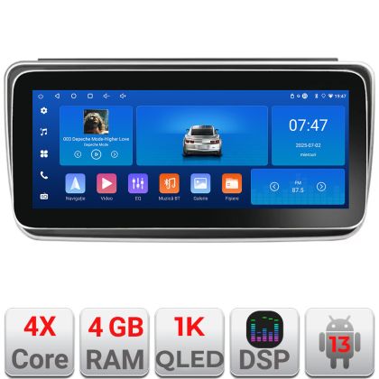 Navigatie Nissan Leaf 2018-2024 Edotec Incell 1K 12.3 inch  4+64 carplay android auto radio internet kit-leaf+EDT-E212-RK