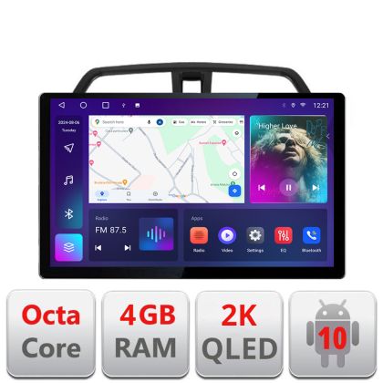 Navigatie dedicata Suzuki S-Cross Quad Core N-337 Edonav ecran 13" 2K 4+32 Android Waze USB Navigatie 4G 360 Toslink Youtube R