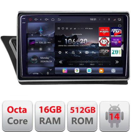 Navigatie Audi Q5 2008-2016 NON-MMI Edotec Kit-Q5 8 core QLED 2K 12+256GB 360 Android Waze USB Navigatie Internet Youtube Radio