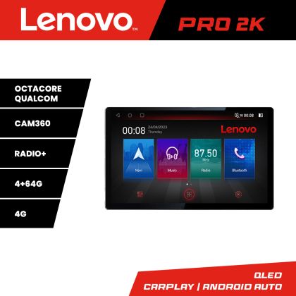 Navigatie Nissan Leaf 2018-2024 Lenovo Qled 13 inch 2K Octa Core 4+64 360 DSP ADAS carplay android auto radio internet kit-leaf+PRO-2K-13-4+64