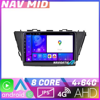 Navigatie Toyota Prius 5 Plus 2012 2020 EDOTEC-LITE Android Ecran 720P Octa Core 4 64 Carplay