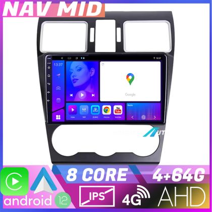 Navigatie Subaru Forester XV Octa Core EDOTEC-LITE Android Ecran 720P Octa Core 4+64 Carplay  Android auto