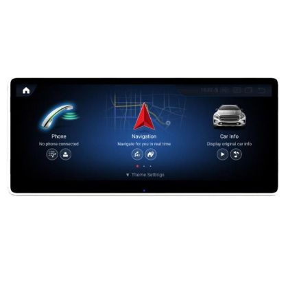 Navigatie dedicata Mercedes Clasa C W205 cu sistem NTG5.5, Android, Octa Core, 12+256, 12.3", Qled 2K 2400x900, Qualcomm 680