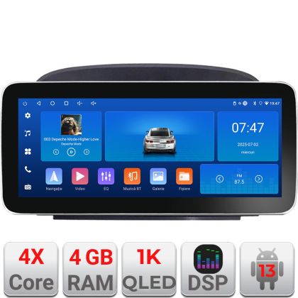 Navigatie Mercedes SL W230 2004-2011 K-W230 Edotec 4+64 12.3 inch Incell 1K android Wifi 5Ghz gps internet