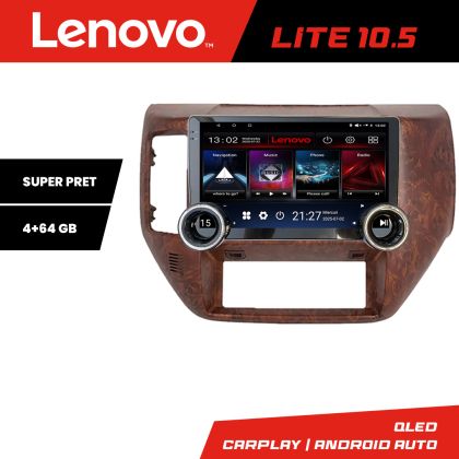 Navigatie Nissan Patrol 2005-2011 Lenovo  8 core 4+64 10.5 inch Incell 1K android Wifi 5Ghz gps internet  Kit-patrol