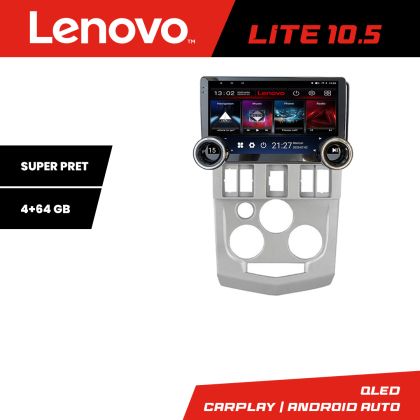 Navigatie Dacia Logan 1 2003-2010 Kit-logan Lenovo  8 core 4+64 10.5 inch Incell 1K android Wifi 5Ghz gps internet  Q